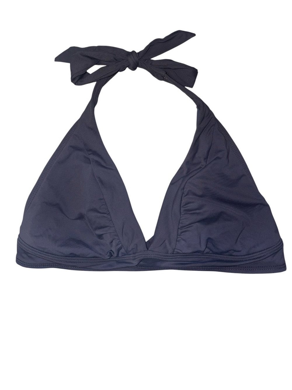 Athleta Slate Grey Halter Style Bikini Top